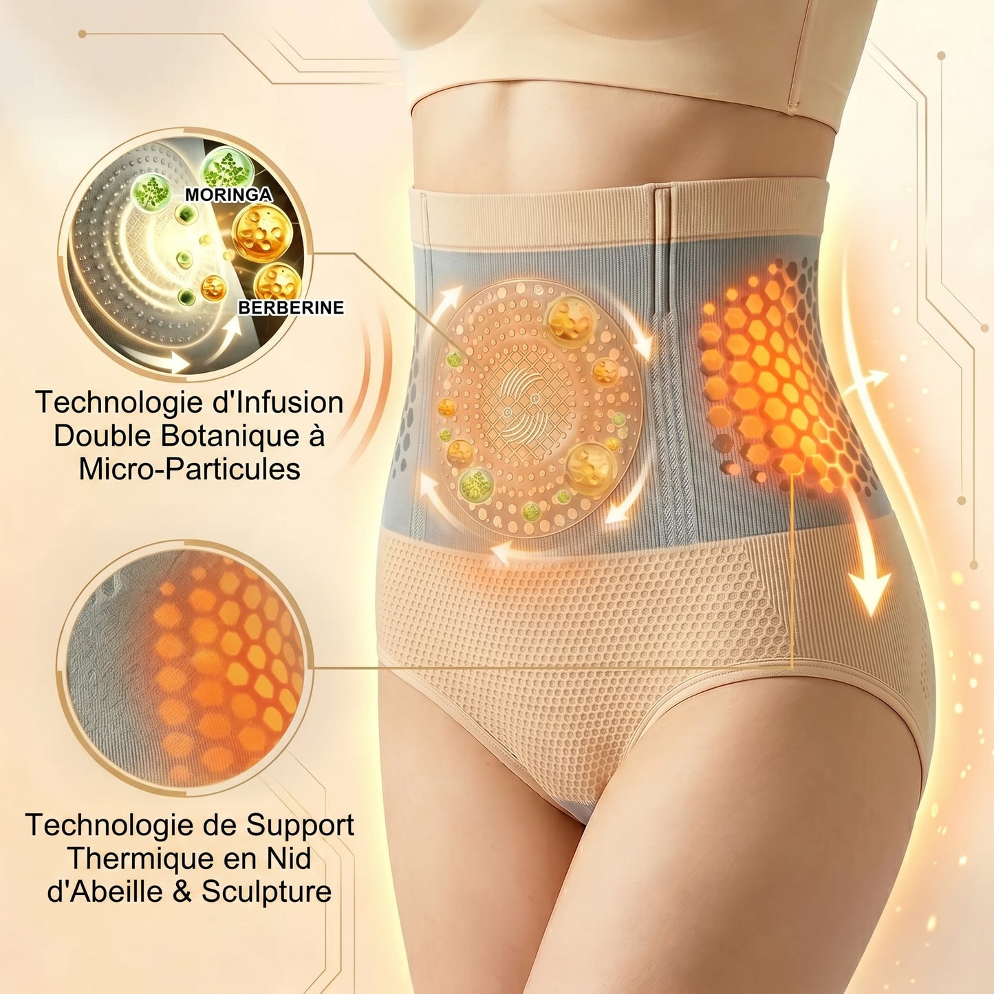 Scolpita® Short Brûle-Graisses Moringa & Berbérine